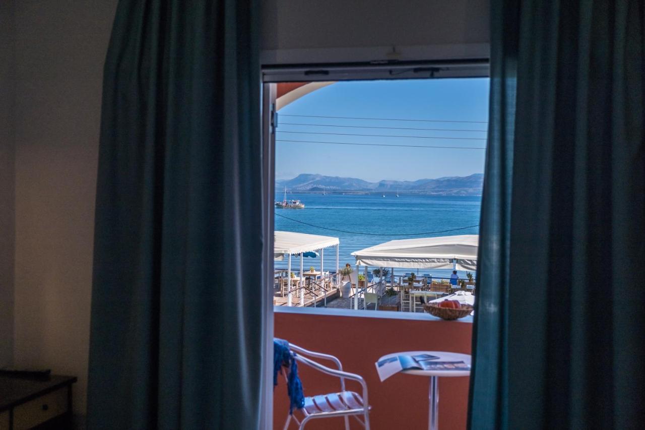 Christina Beachfront Rooms By Hotelius Petrití Kültér fotó